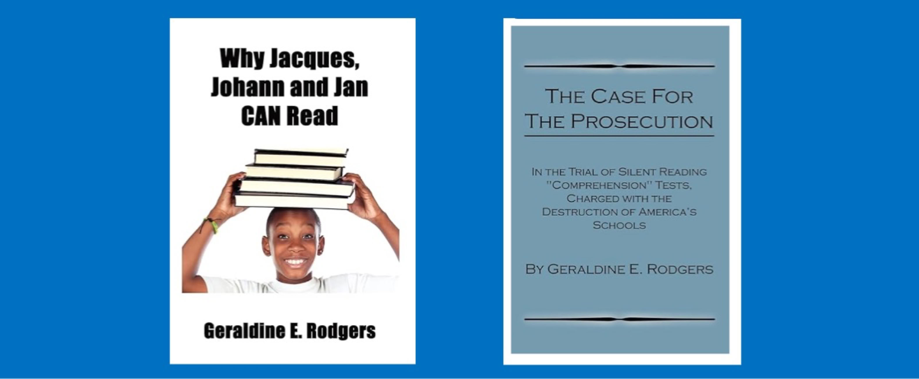 Geraldine Rodgers' books covers, books available for purchase