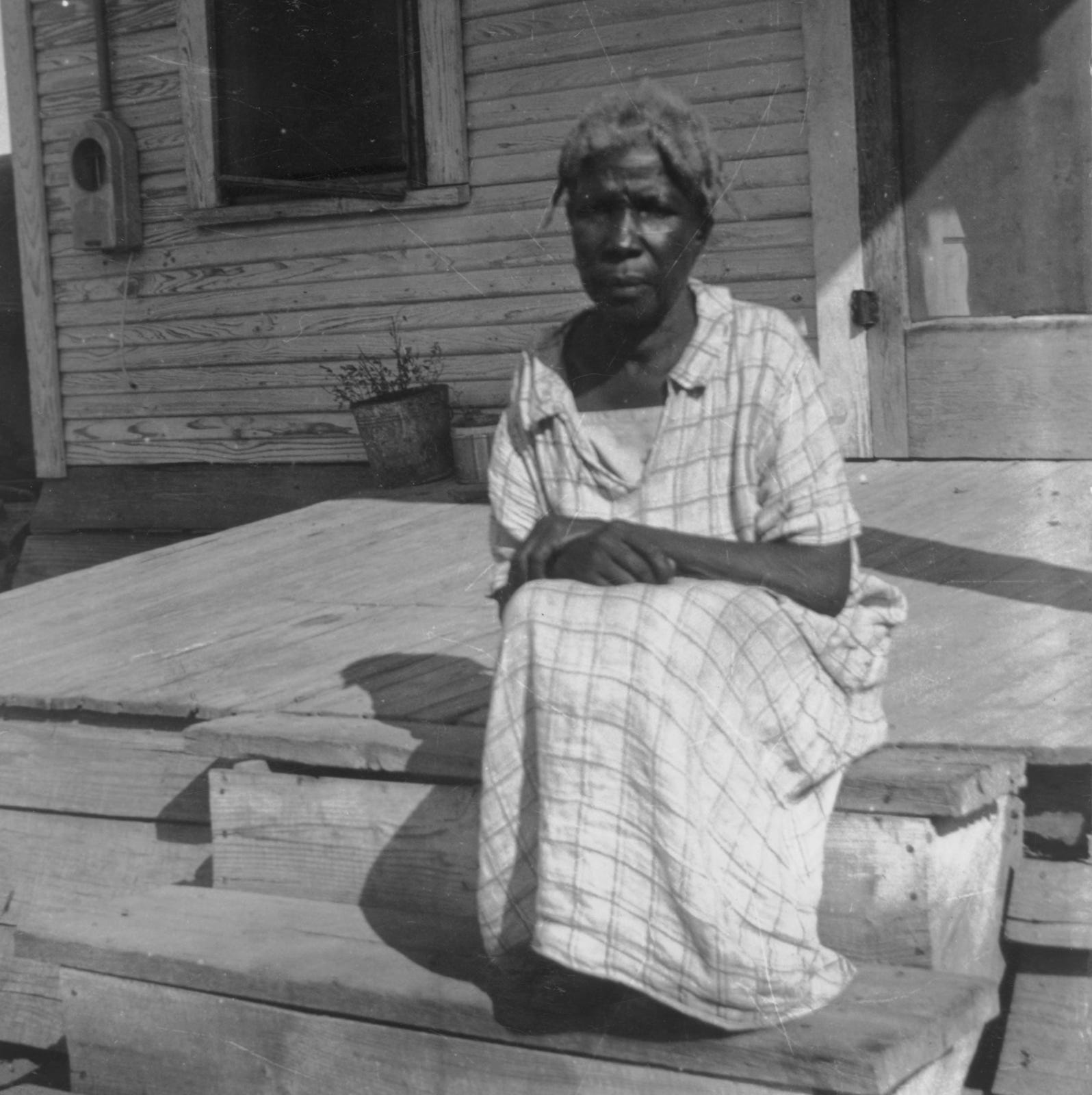 Picture of Jenny Proctor, former slave.