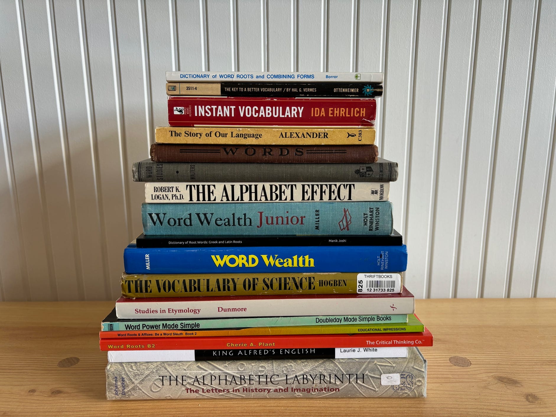 Vocabulary and Word root books