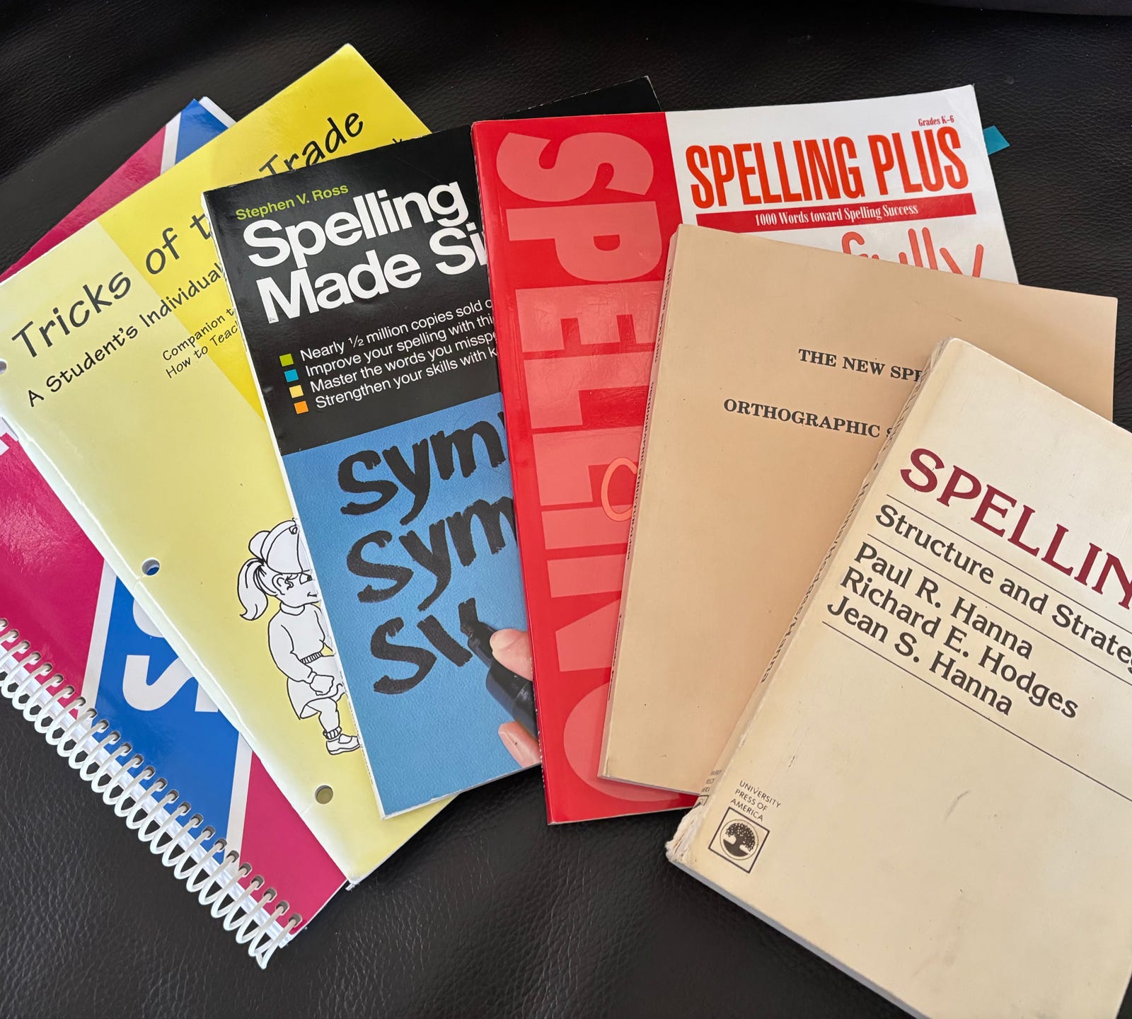 6 newer spelling books